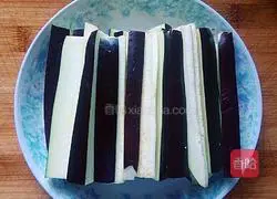 Illustration of how to make cold eggplant 3 