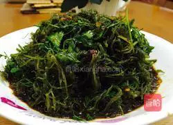 Illustration of how to make cold seaweed 7