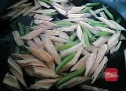 Illustration of how to make cold yuba 5