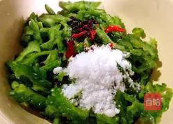 Illustration of how to make sweet and sour bitter melon 12