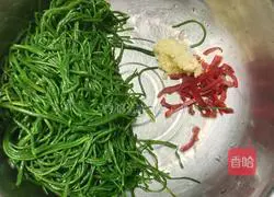 Illustration of how to make Gobi salad with green onions 2
