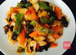 Illustration of how to make vegetarian rice cakes 6