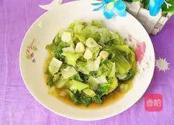 Illustration of how to make sweet and sour lettuce 14