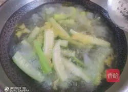 Illustration of how to make cold loofah 4