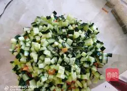 Illustration of how to make yam balls 2