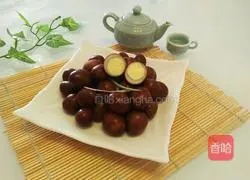 Illustration of how to make braised quail eggs 9