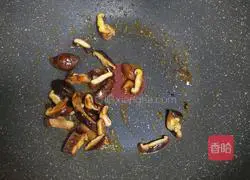 Illustration of how to make oil-consuming mushrooms and vegetables 3