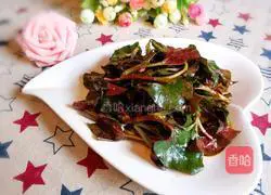 Illustration of how to make cold Houttuynia cordata (leaves) 8