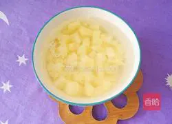 Potato stir-fry Illustration of how to make green beans 2