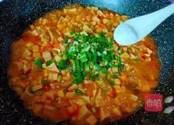 Illustration of how to make stir-fried tripe with edamame seeds 13