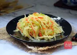 Double pepper potatoes Illustration of how to make silk 13