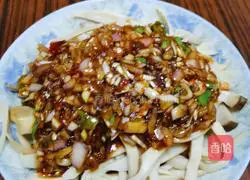 Illustration of how to make cold king oyster mushrooms 7