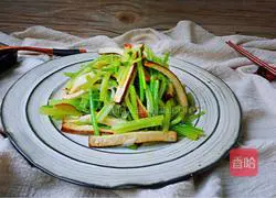 Illustration of how to make smoked and fried parsley 11