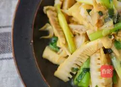 Illustration of how to make spring bamboo shoots in sauce 13