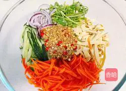 Cold Mix Illustration of making Qianzhang/Tofu skin 6