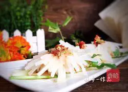 Chrysanthemum radish recipe illustration 11