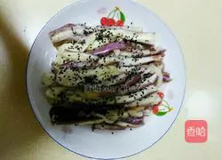 Illustration of how to make hand-teared eggplant 5