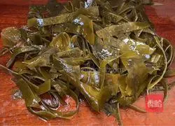 Illustration of how to make cold kelp 3