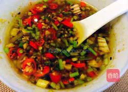 Illustration of how to make cold and spicy fungus 3