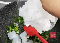 Illustration of how to make stir-fried jelly 6