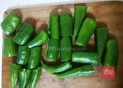 Tiger skin pepper (light food to reduce fat) illustration 5