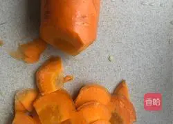 Illustration of how to make hot pepper dried tofu 3