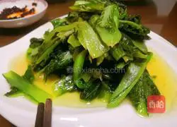 Garlic Illustration of how to make fragrant cabbage 7