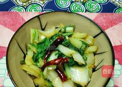 Illustration of how to make stir-fried cabbage in ten minutes