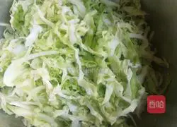 Illustration of how to make cold cabbage 1