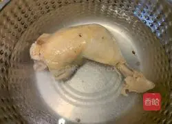 Illustration of how to make saliva chicken 4