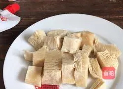 Illustration of making sweet and sour frozen tofu 2