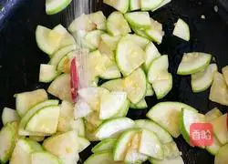 Illustration of vegetarian fried zucchini 6