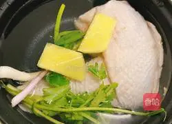 Illustration of how to make saliva chicken 1