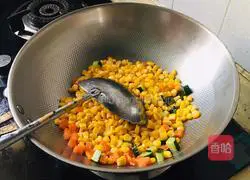 Illustration of how to make fried corn 2