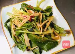 Illustration of how to make Chinese cabbage mixed with sauce 9