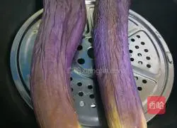 Illustration of how to make steamed eggplant 5