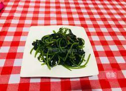  Illustration of how to stir-fry sweet potato leaves 4