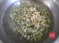 Illustration of how to make cold bean sprouts 2