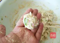 Illustration of how to make multigrain radish balls 6