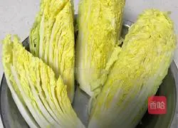 Illustration of how to make baby cabbage with oyster sauce 1