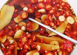 Illustration of how to make pickled radish 2