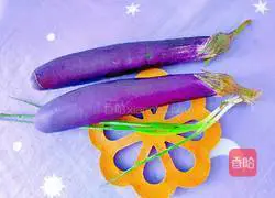 Illustration of how to make oil-free sweet and sour eggplant 1