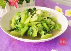 Illustration of how to make stir-fried lettuce 9