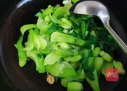 Illustration of how to cook rapeseed with sea rice 11