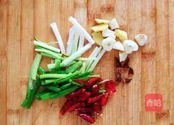 Illustration of how to make spicy tofu 3