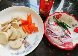 Illustration of how to make cold vegetarian chicken 3