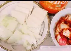 Illustration of how to stew Korean spicy cabbage 1