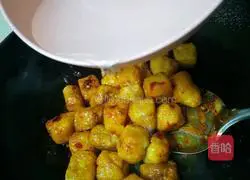 Braised tofu puffs Illustration of how to do it 8