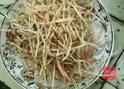 Illustration of how to make the root of the fungus with earthy flavor 2