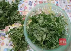 Illustration of Hakka steamed mugwort balls 1